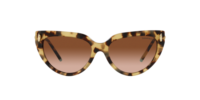 Tiffany & Co Sunglasses Tortoise TF4195 Cat Eye Gold Hardware 54 mm Tiffany TF4195 80643B | Online Sale - Amevista main image 2