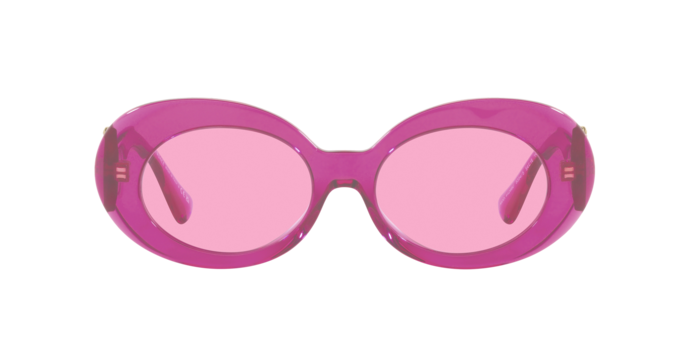 NWT Versace VE4426BU Fuxia Round 54mm Sunglasses VERSACE VE4426BU-536787-54 Sunglasses Size 54mm 145mm 18mm  main image 4