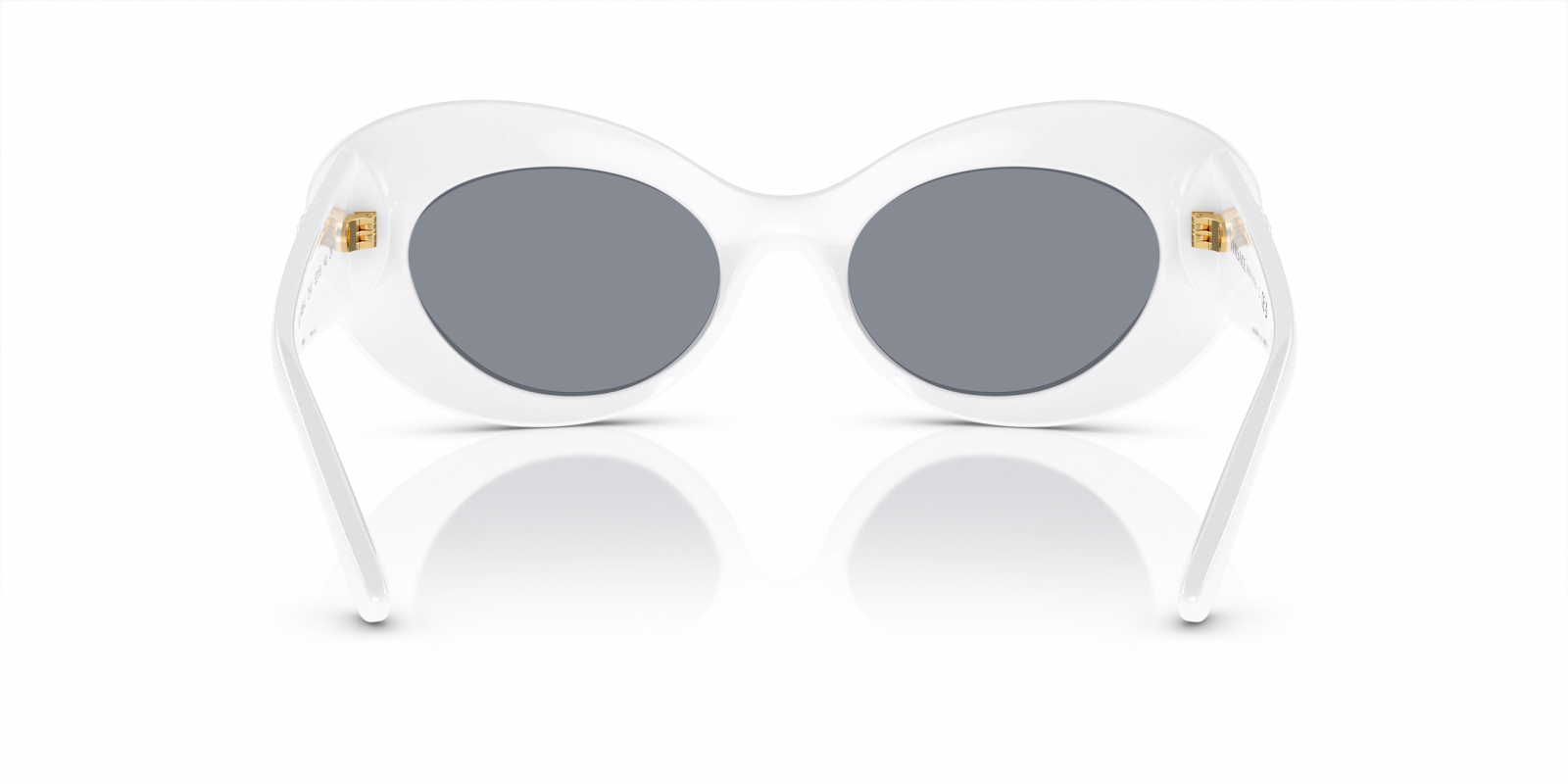 Versace VE4456U 314/1 Oval Sunglasses – White/Grey VERSACE VE4459 314 87 White Grey Unisex 54 mm Sunglasses | eBay main image 3