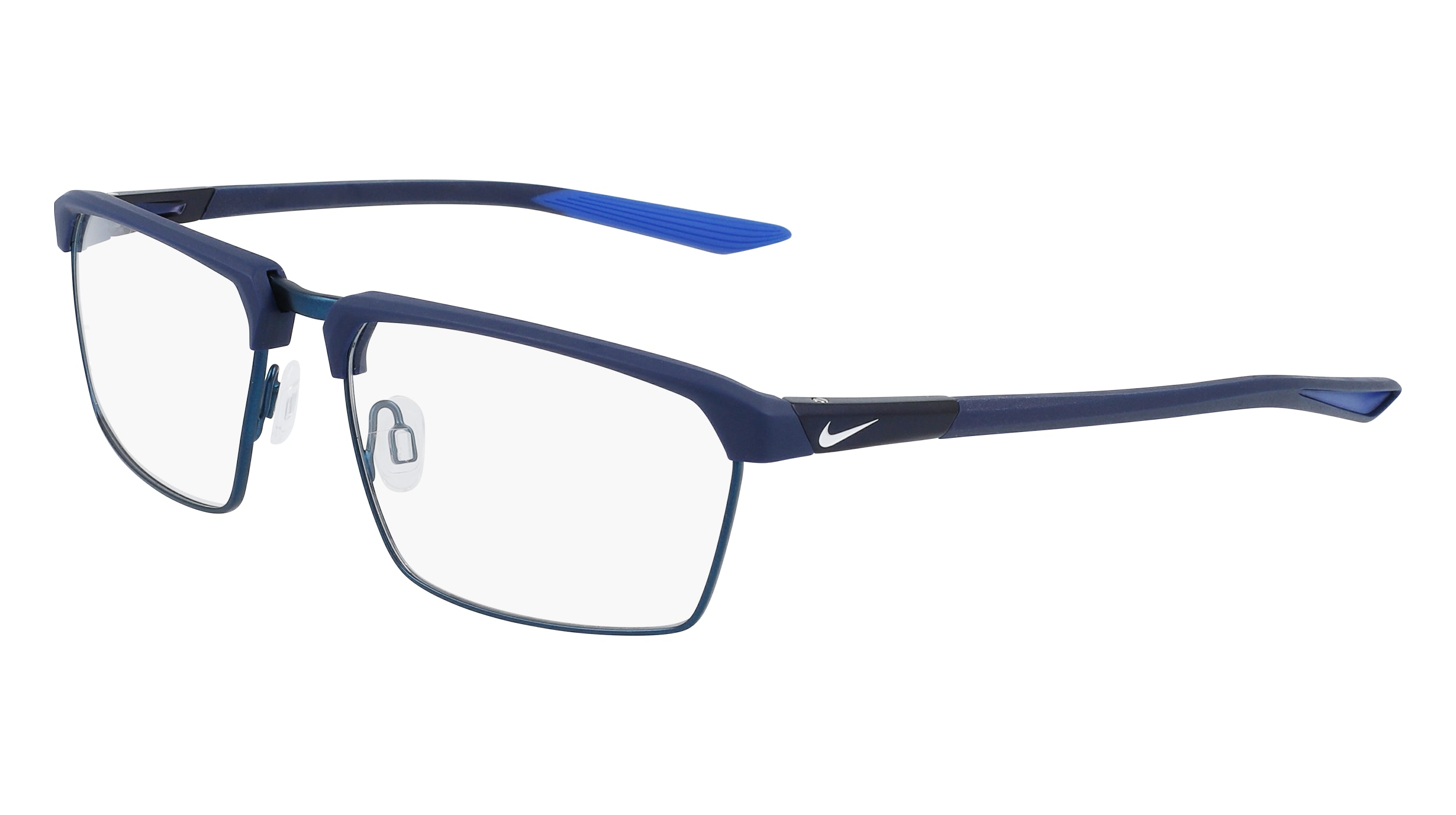 NEW NIKE 8052 404 Matte outlets Midnight Navy Eyeglasses 55mm with Nike Case