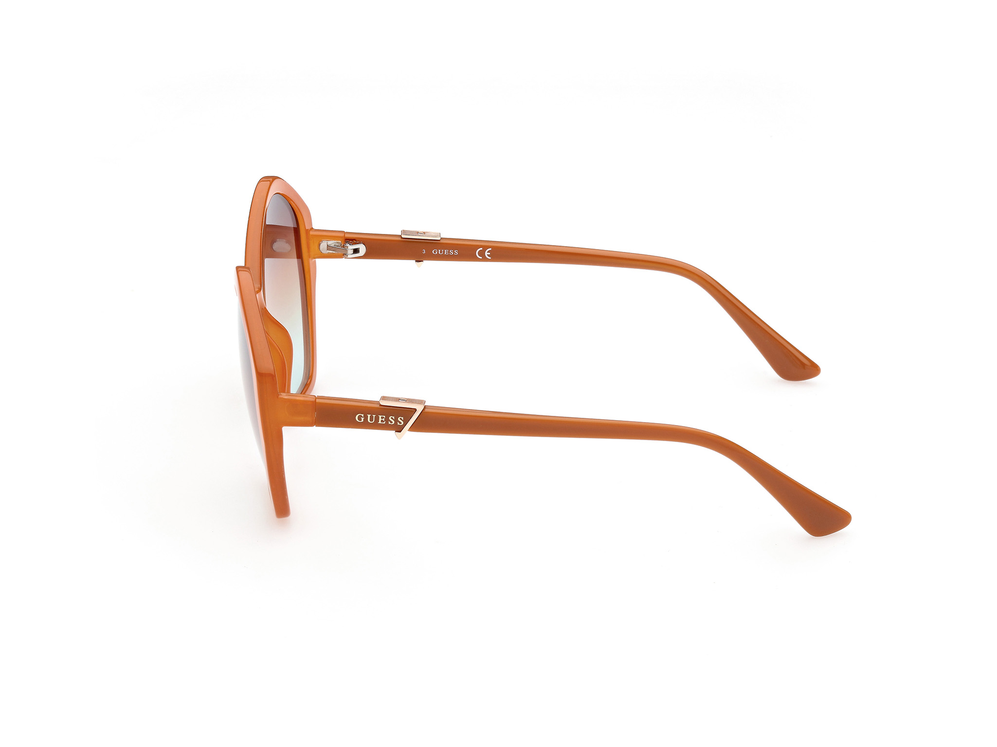 GUESS GU7813-44F-58  Sunglasses Size 58mm 140mm 14 orange GUESS Orange Designer Sunglasses for Women for sale | eBay main image 2