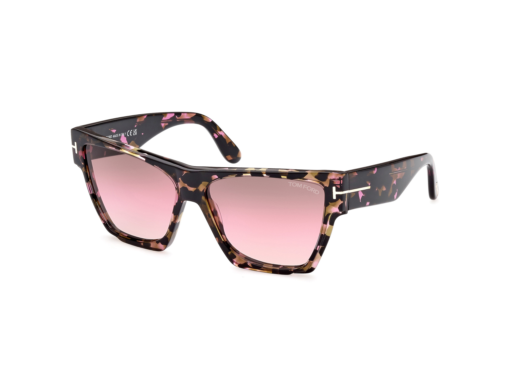 NEW Authentic Ford Women\'s Pink Sunglasses TF942 56F TOM FORD Guilliana Sunglasses | Sam Malouf Authentic Luxury main image 2