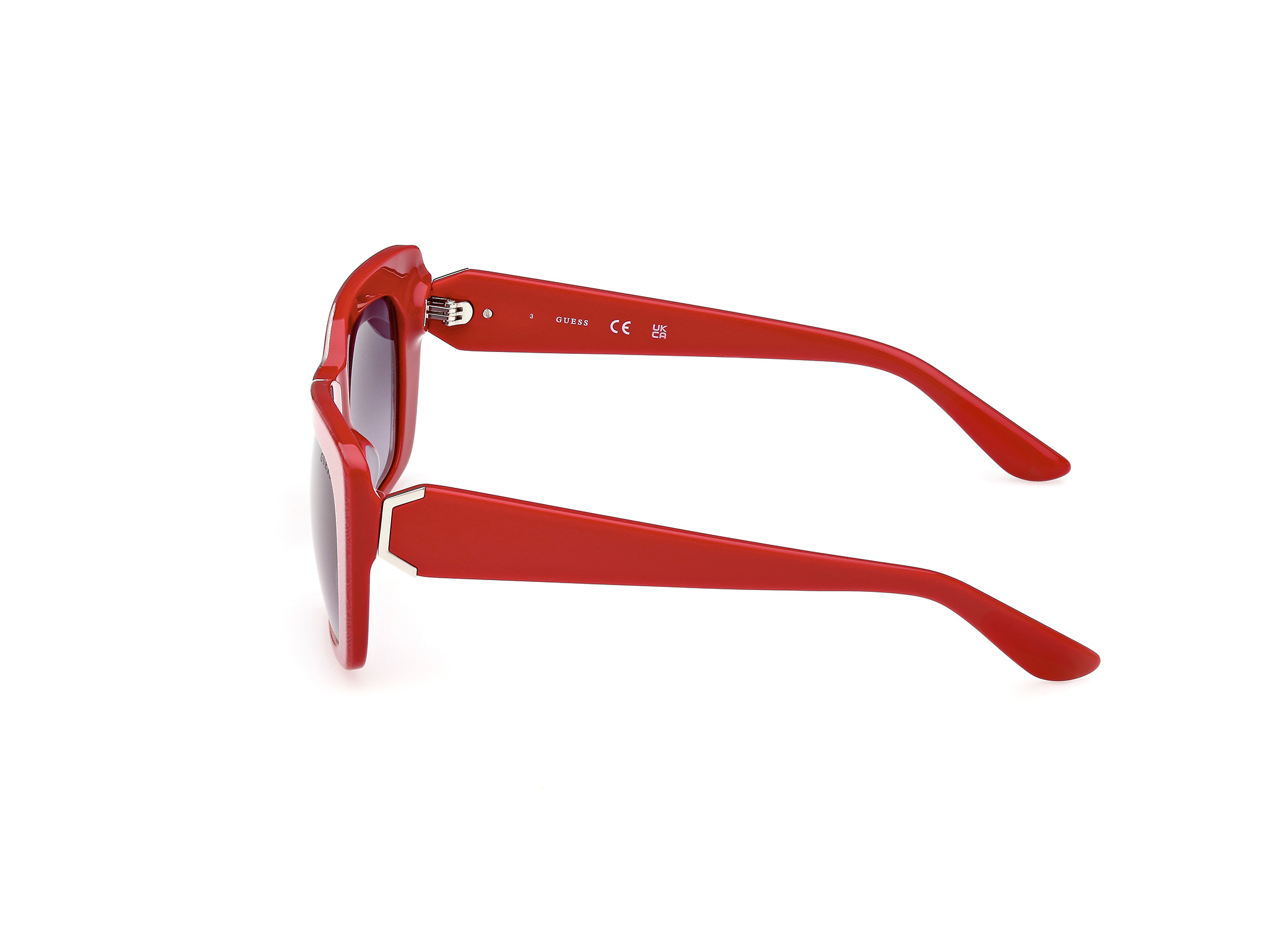 GUESS GU7890-66B-55  Sunglasses Size 55mm 140mm 17 Red GUESS GU5211-66B-56 Sunglasses Size 56mm 140mm 16mm red  main image 3