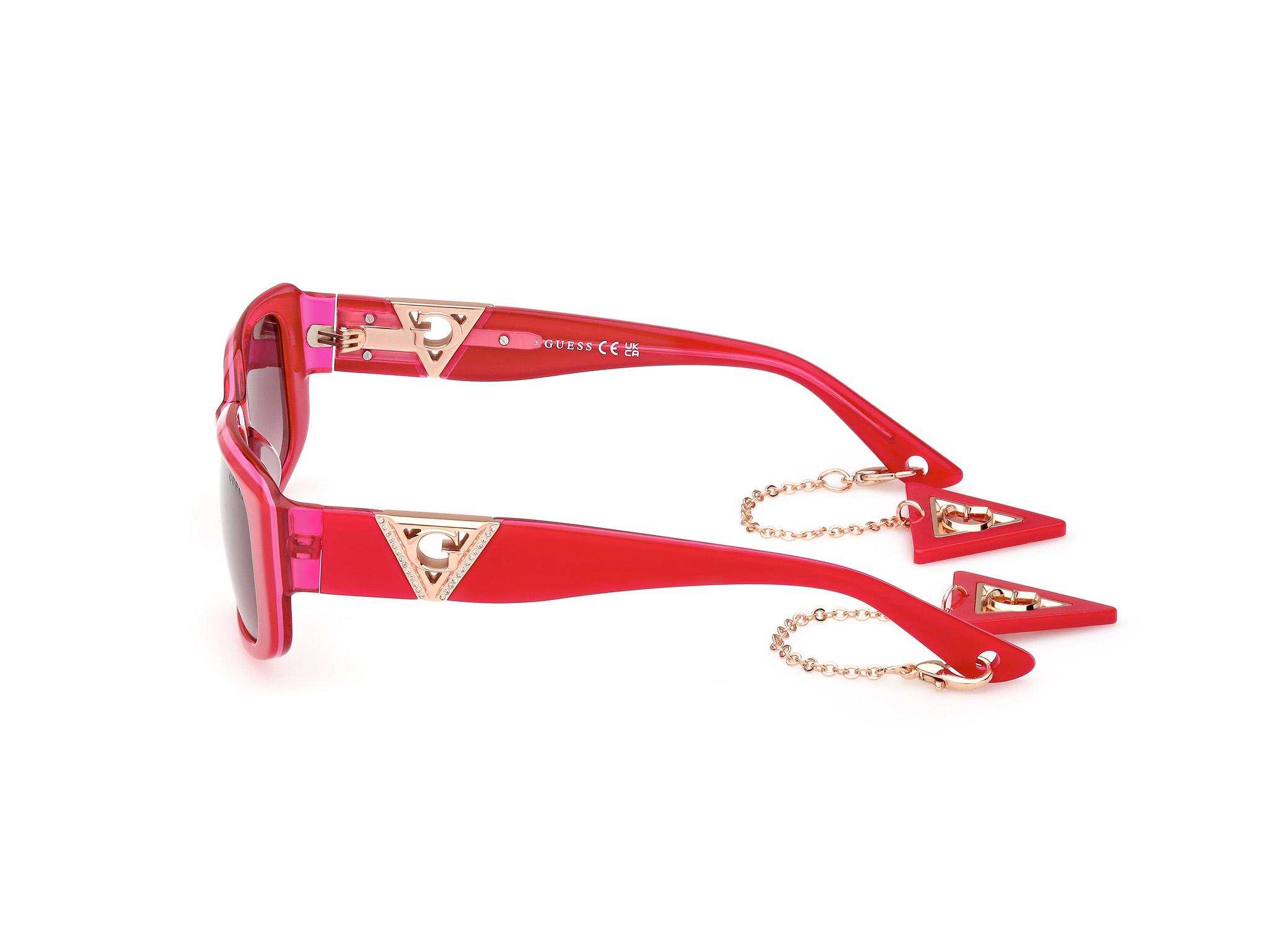 NWT Guess GU7891-72T-53 GUESS GU7891-72T-53 Sunglasses - Walmart.com main image 4