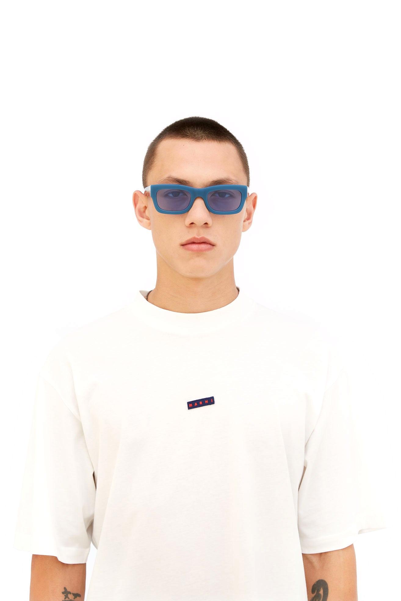 Marni ICJ5 JB0 Kawasan Falls Blue Havana 