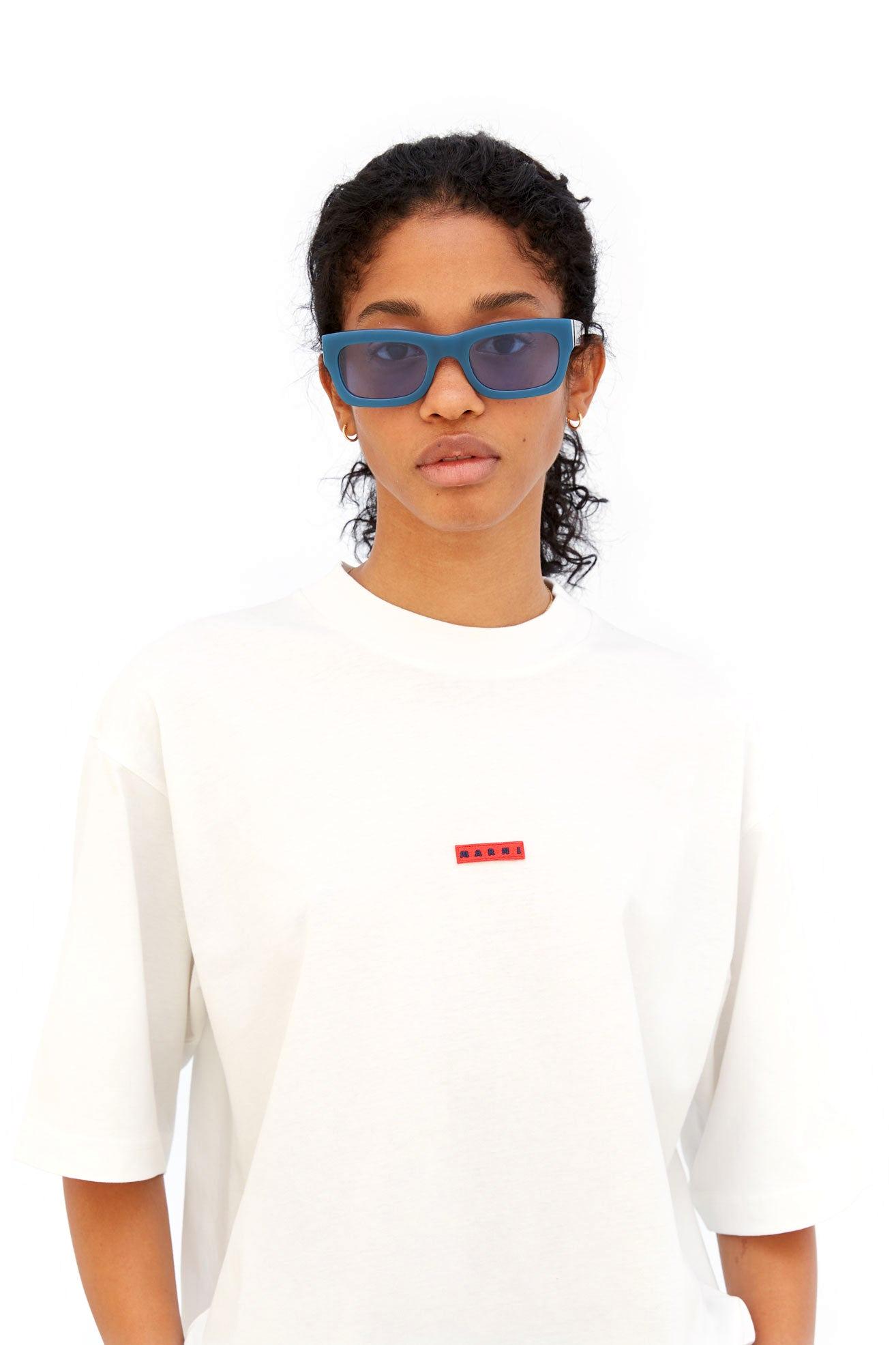 Marni ICJ5 JB0 Kawasan Falls Blue Havana 