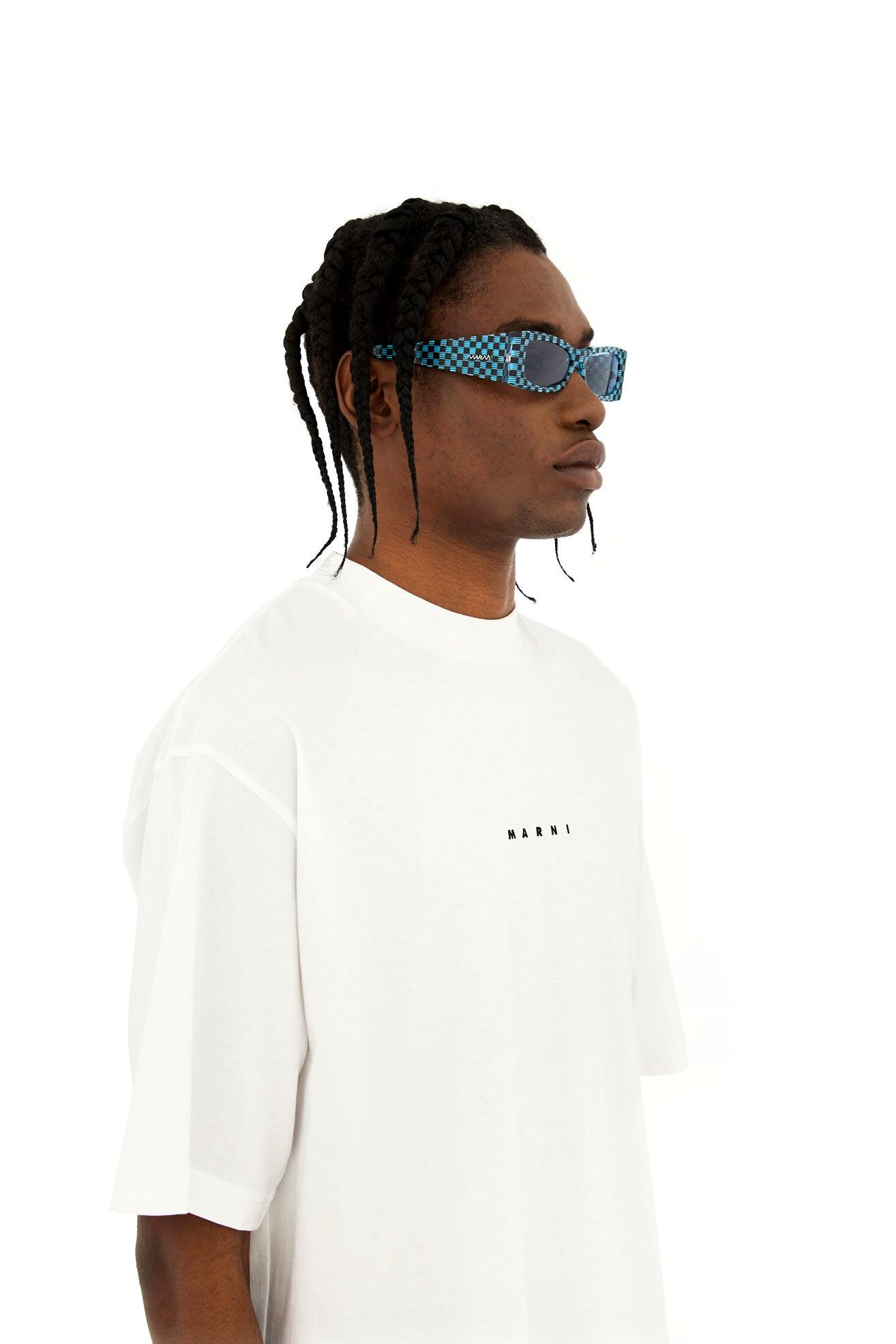 Marni IGB6 OAY Zokoa Blue/black Checks 