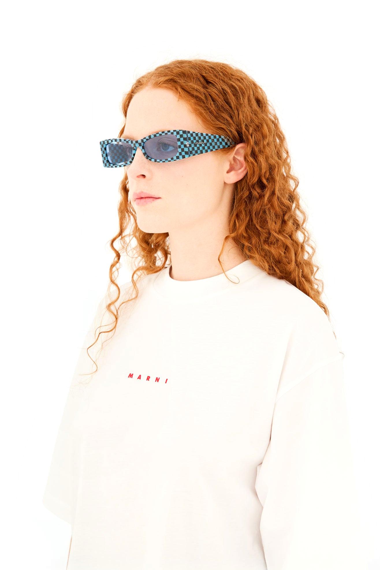 Marni IGB6 OAY Zokoa Blue/black Checks 