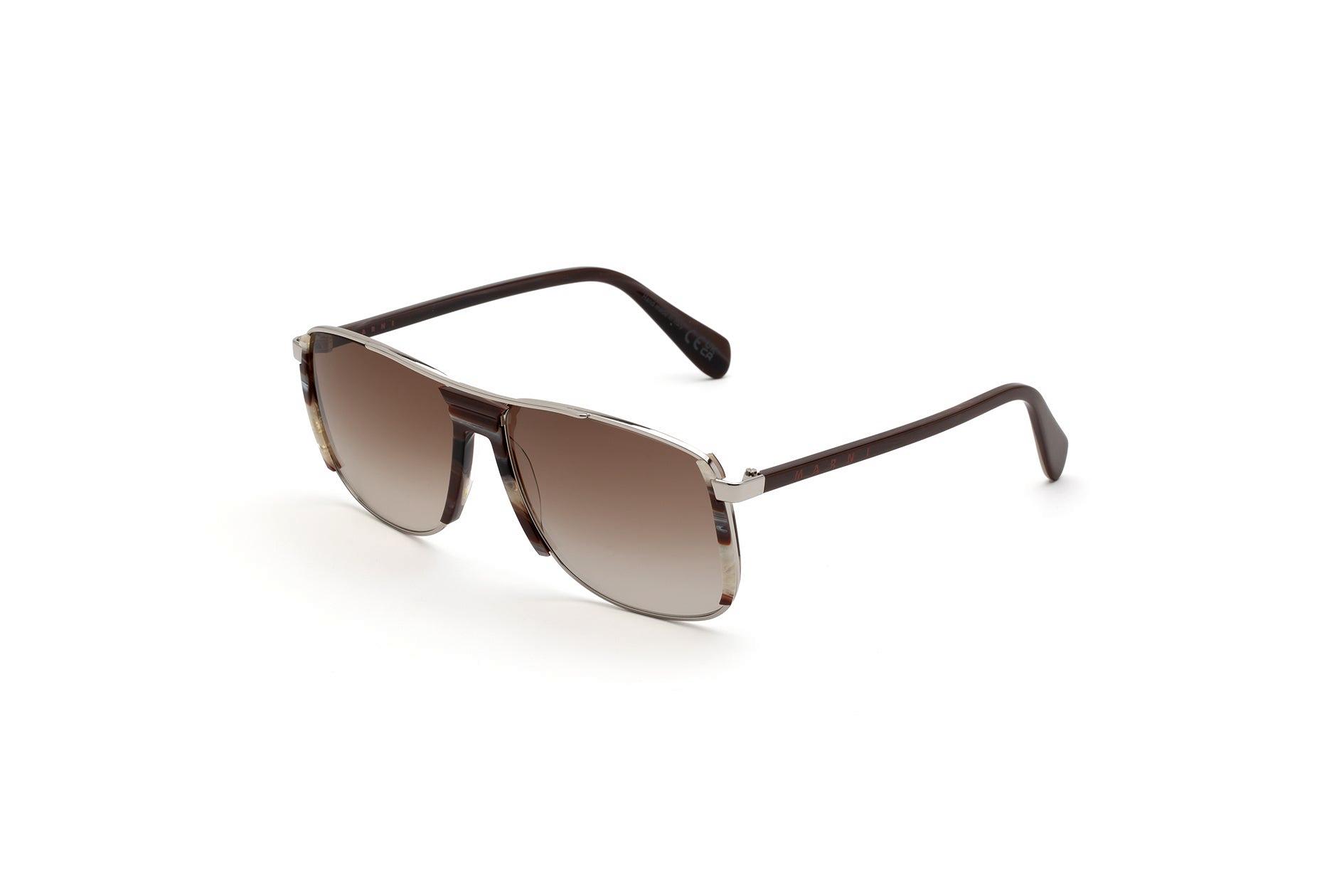 Marni IY92 WFH Volruna Chocolate Horn 