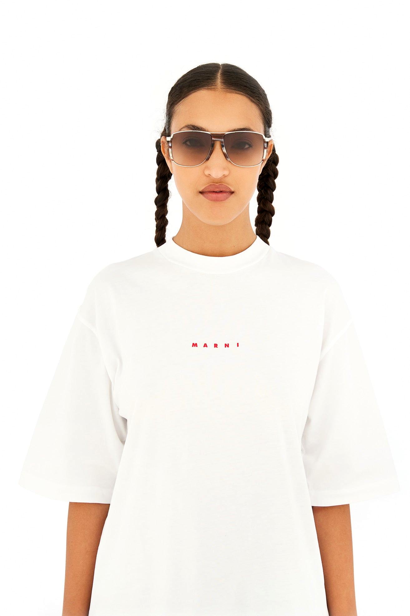 Marni IY92 WFH Volruna Chocolate Horn 