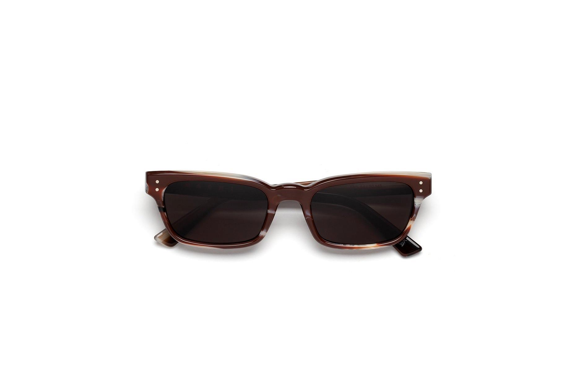 Marni I0YF A7C Floosa Chocolate Horn 