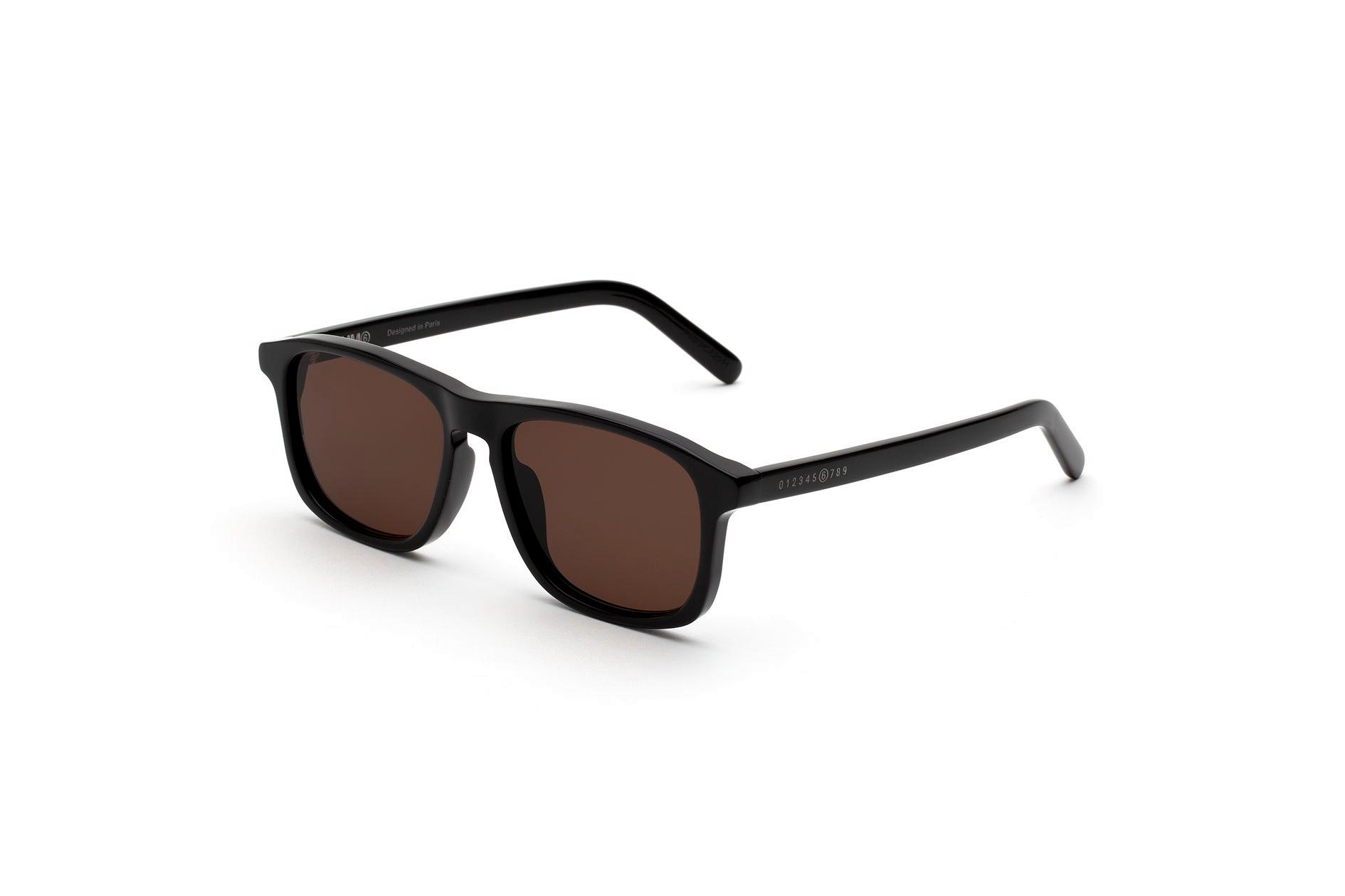 Maison Margiela IGDC P60 Lunettes 8 Noires Et Marron 