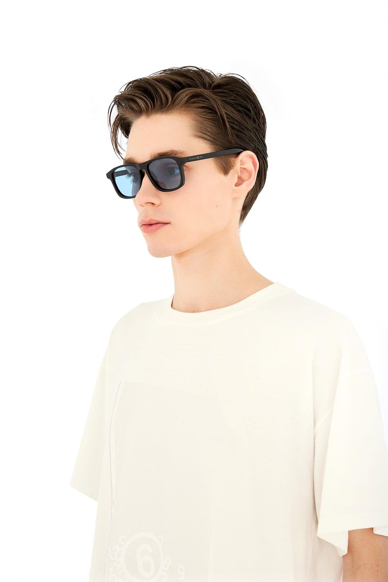 Maison Margiela IUQL EM0 Lunettes 8 Bleues 