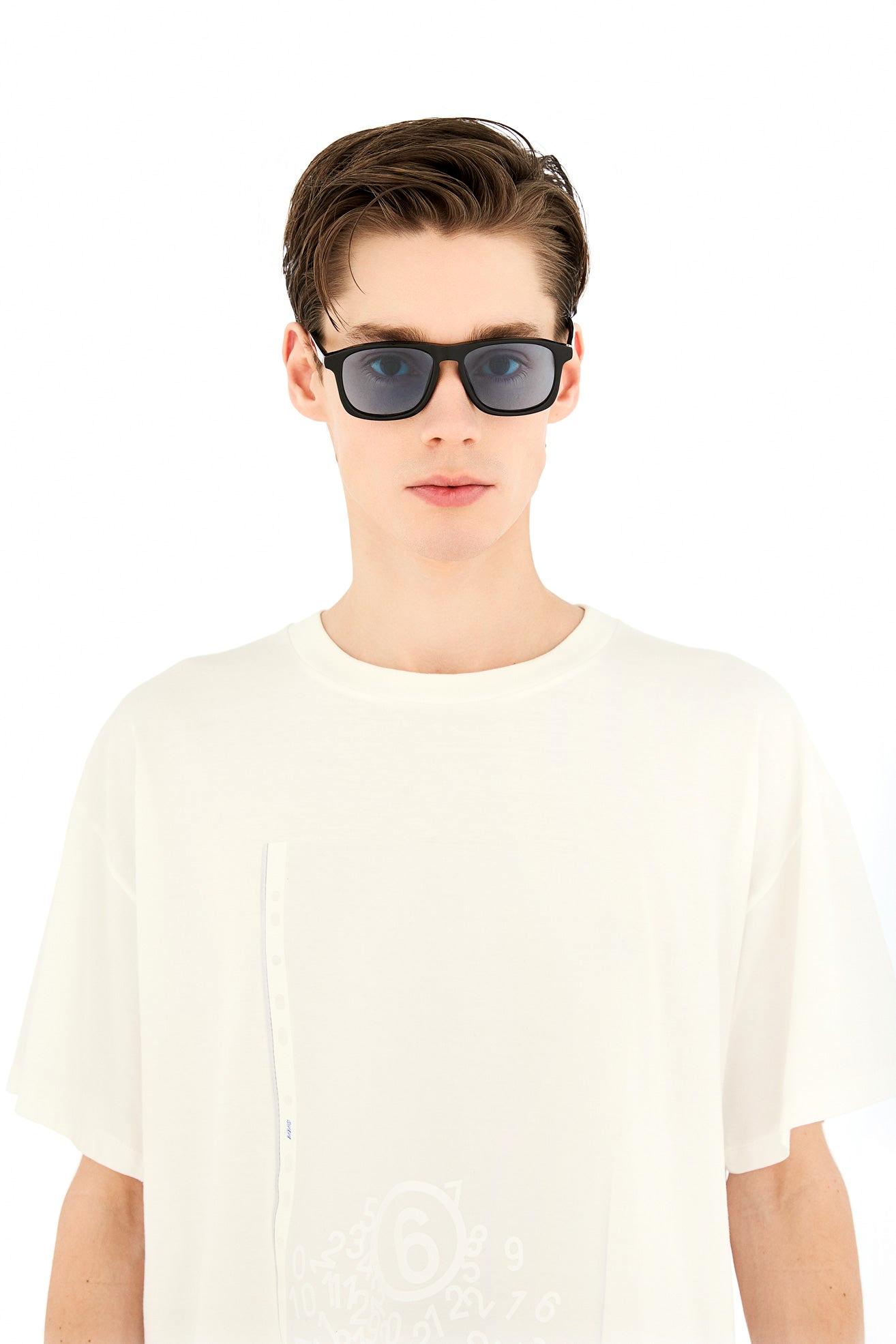 Maison Margiela IUQL EM0 Lunettes 8 Bleues 