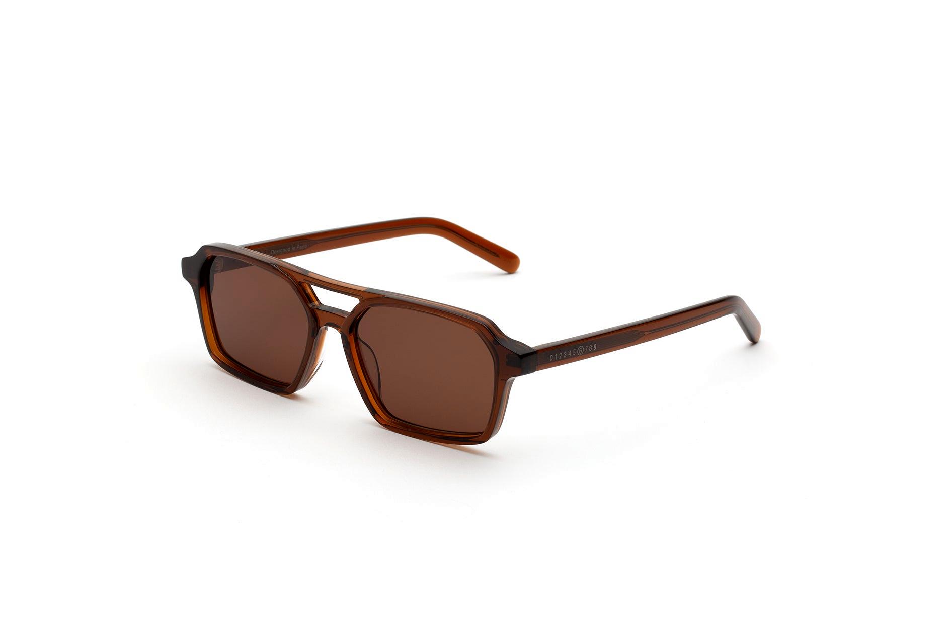 Maison Margiela I93J PAN Lunettes 7 Marron 