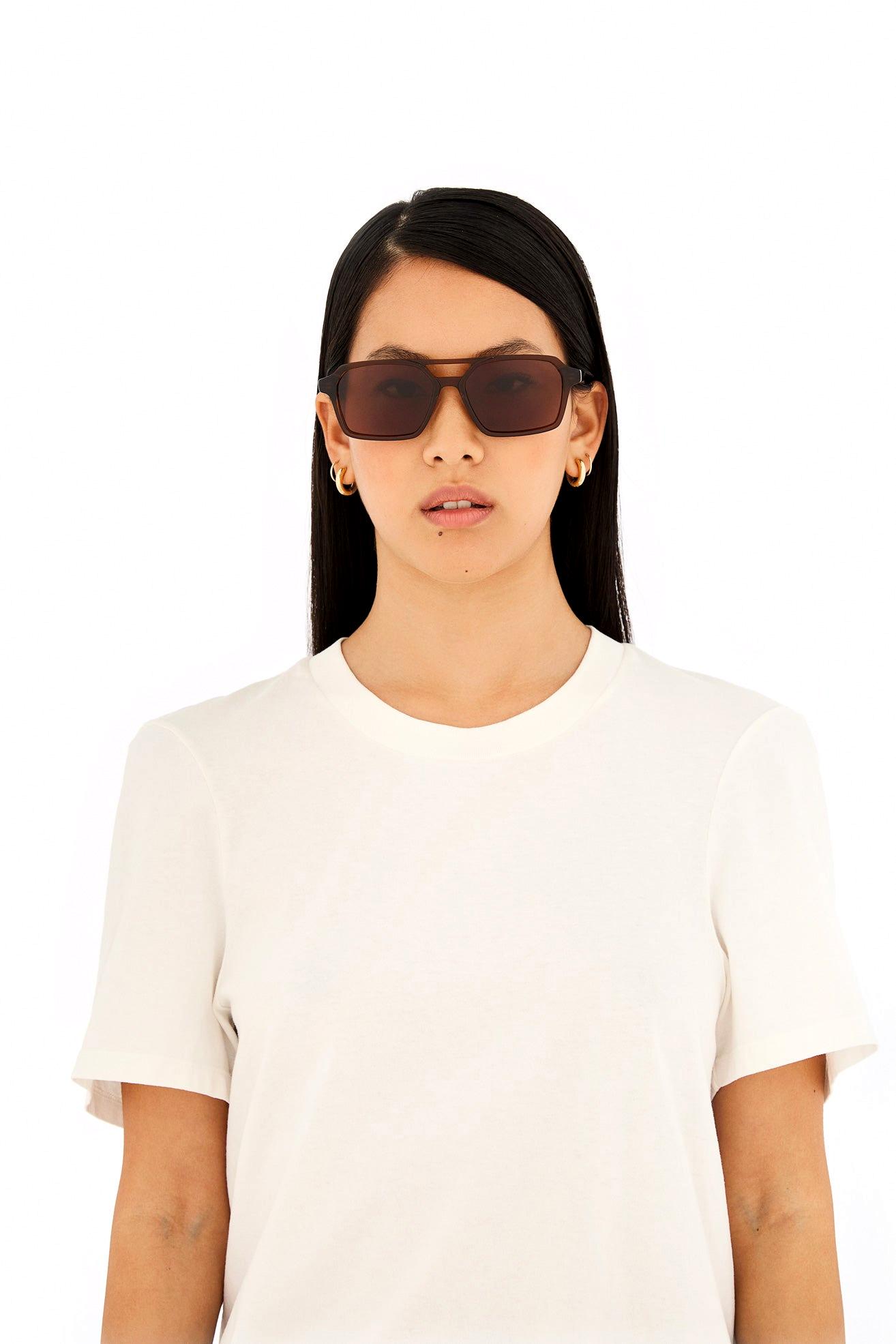 Maison Margiela I93J PAN Lunettes 7 Marron 