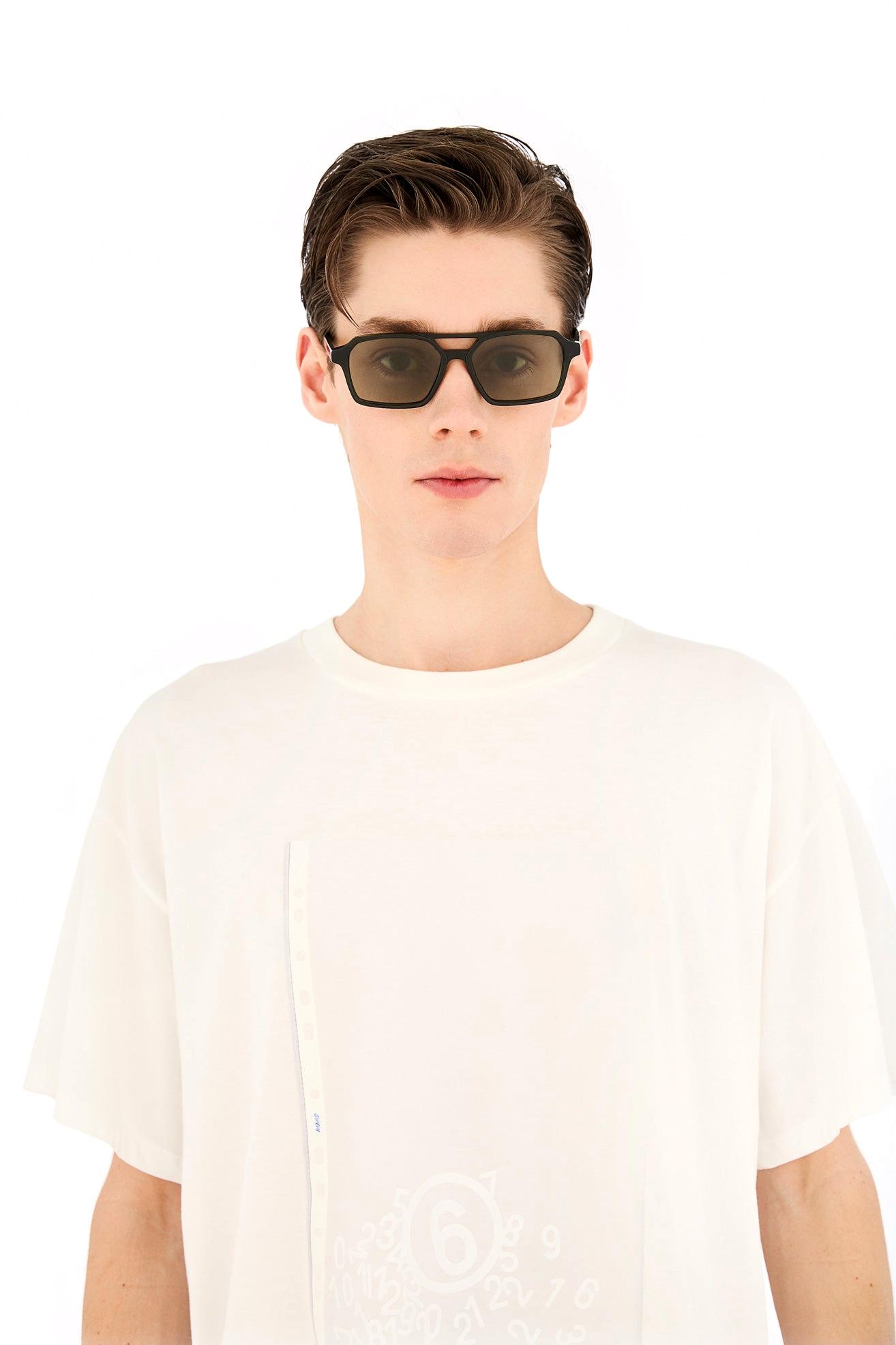 Maison Margiela I7YU S36 Lunettes 7 Vertes 