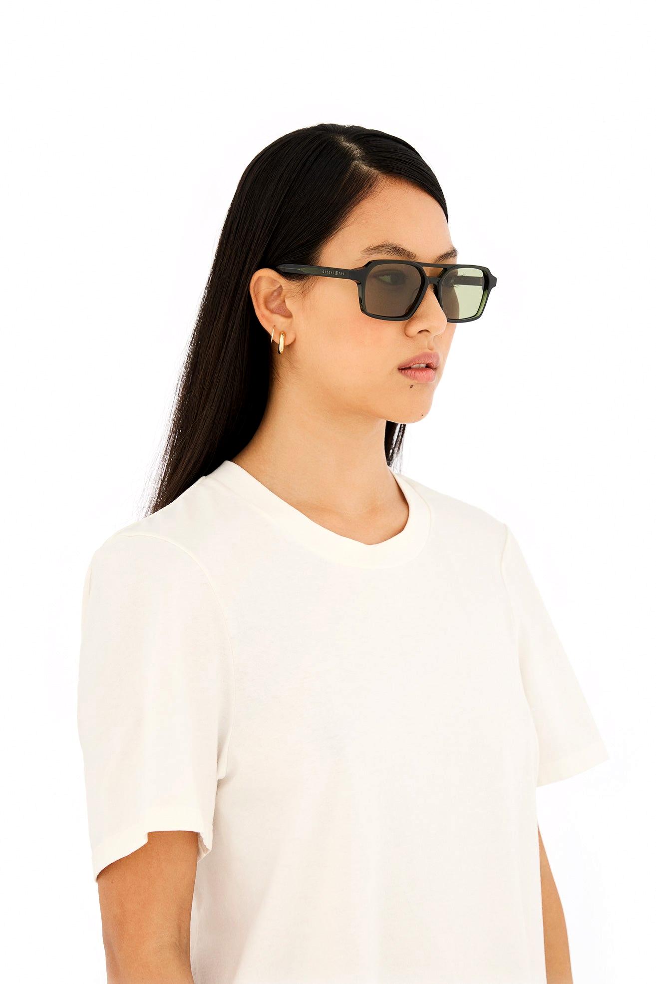 Maison Margiela I7YU S36 Lunettes 7 Vertes 