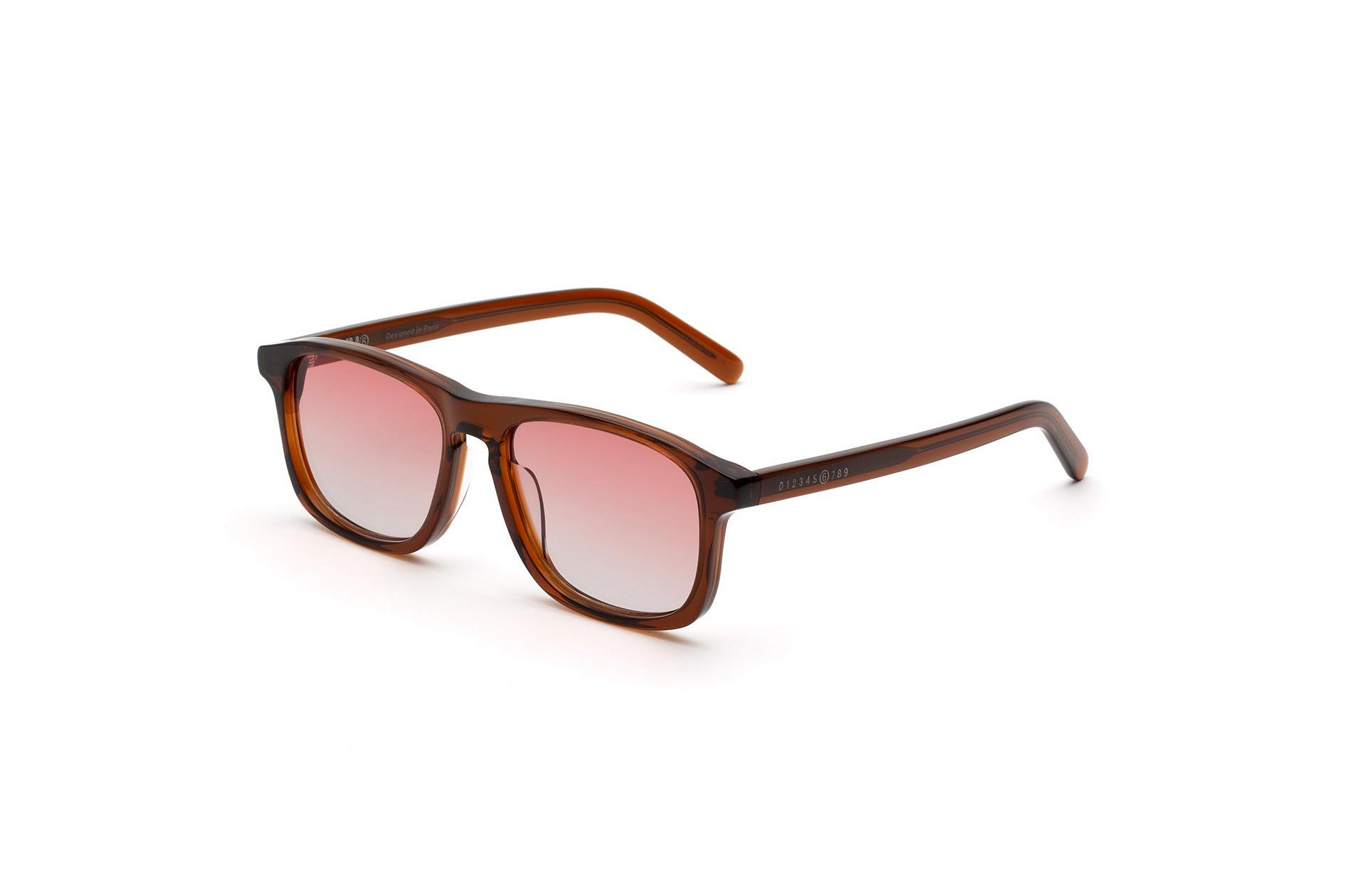 Maison Margiela I9RE TII Lunettes 8 Marron 