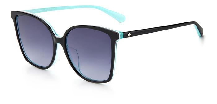 Kate Spade Brigitte Turquoise and Black Sunglasses Kate Spade Brigitte/F/S Sunglasses Women main image 2
