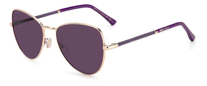 NWT Jimmy Choo Carol/S VO1UR Purple Women\'s 56mm Sunglasses Jimmy Choo Sammi Sunglasses main image 3