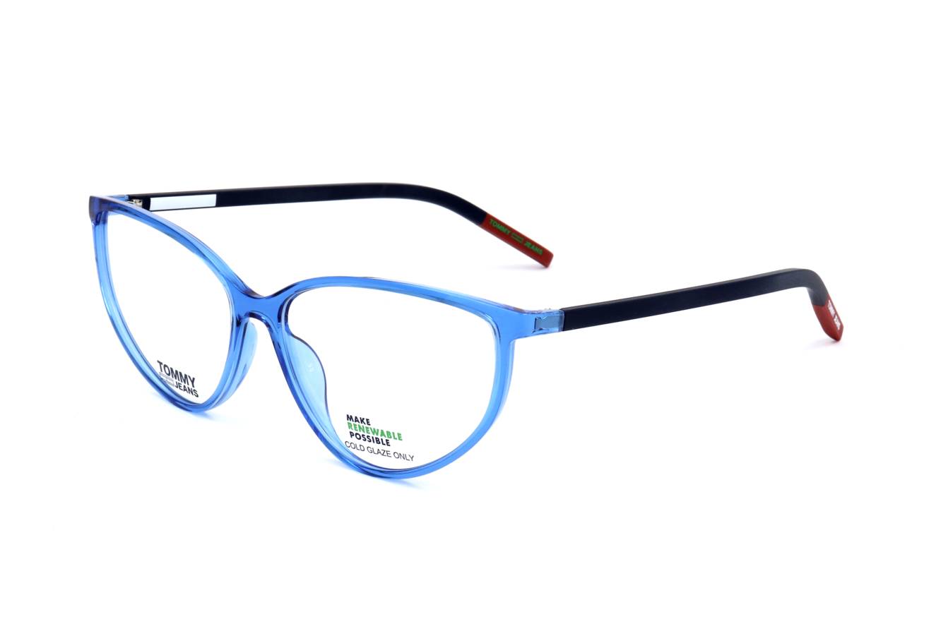 Tommy Hilfiger TJ 0012 PJP Men's Eyeglasses Blue Size 56 (Frame Only) - Blue Light Block Available