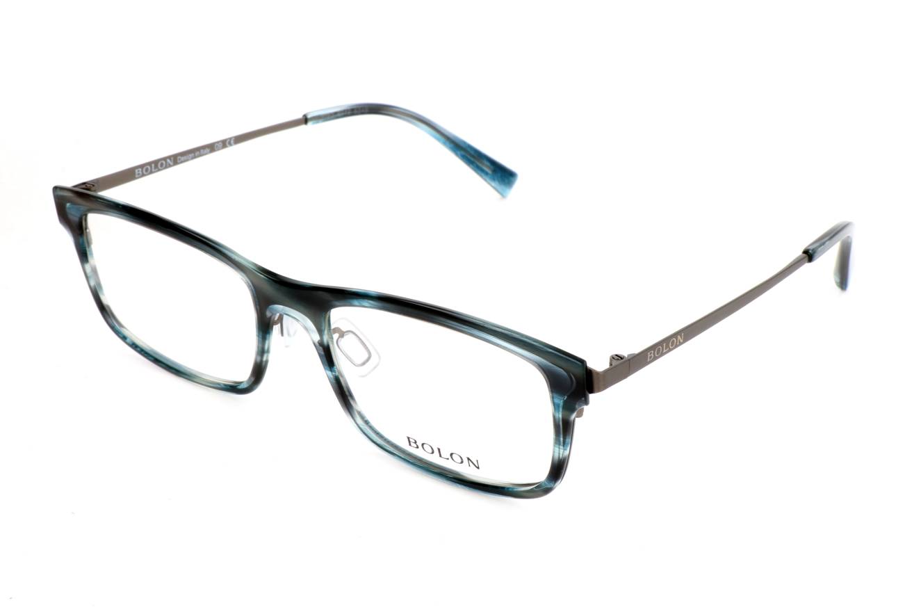Bolon BJ1207 P06 Women's Eyeglasses Blue Size 53 (Frame Only) - Blue Light Block Available