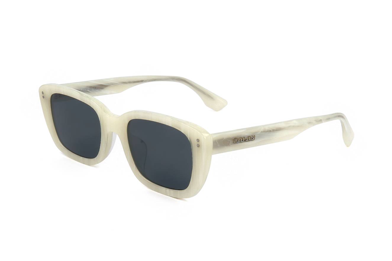 Bolon BL3039 A91 Men's Sunglasses White Size 51