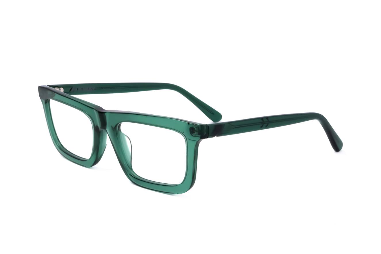 Kway Complet Green Men's Eyeglasses Green Size 52 (Frame Only) - Blue Light Block Available Kway Complet Green Men's Eyeglasses Green Size 52 (Frame Only) - Blue Light Block Available