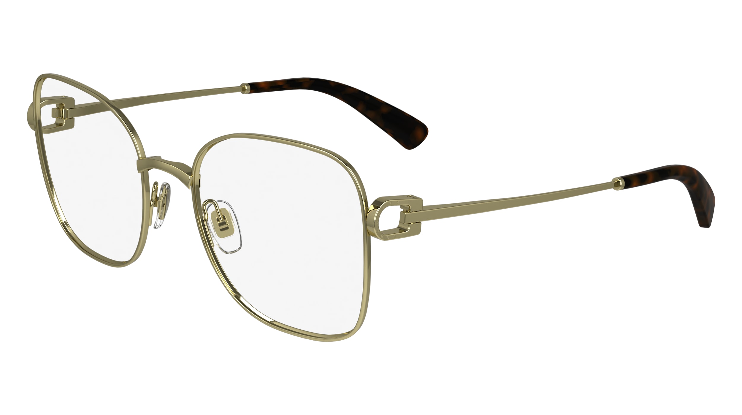 LONGCHAMP Woman LO2163 710 Vista frames Metal Gold  Squared Normal Normal-image