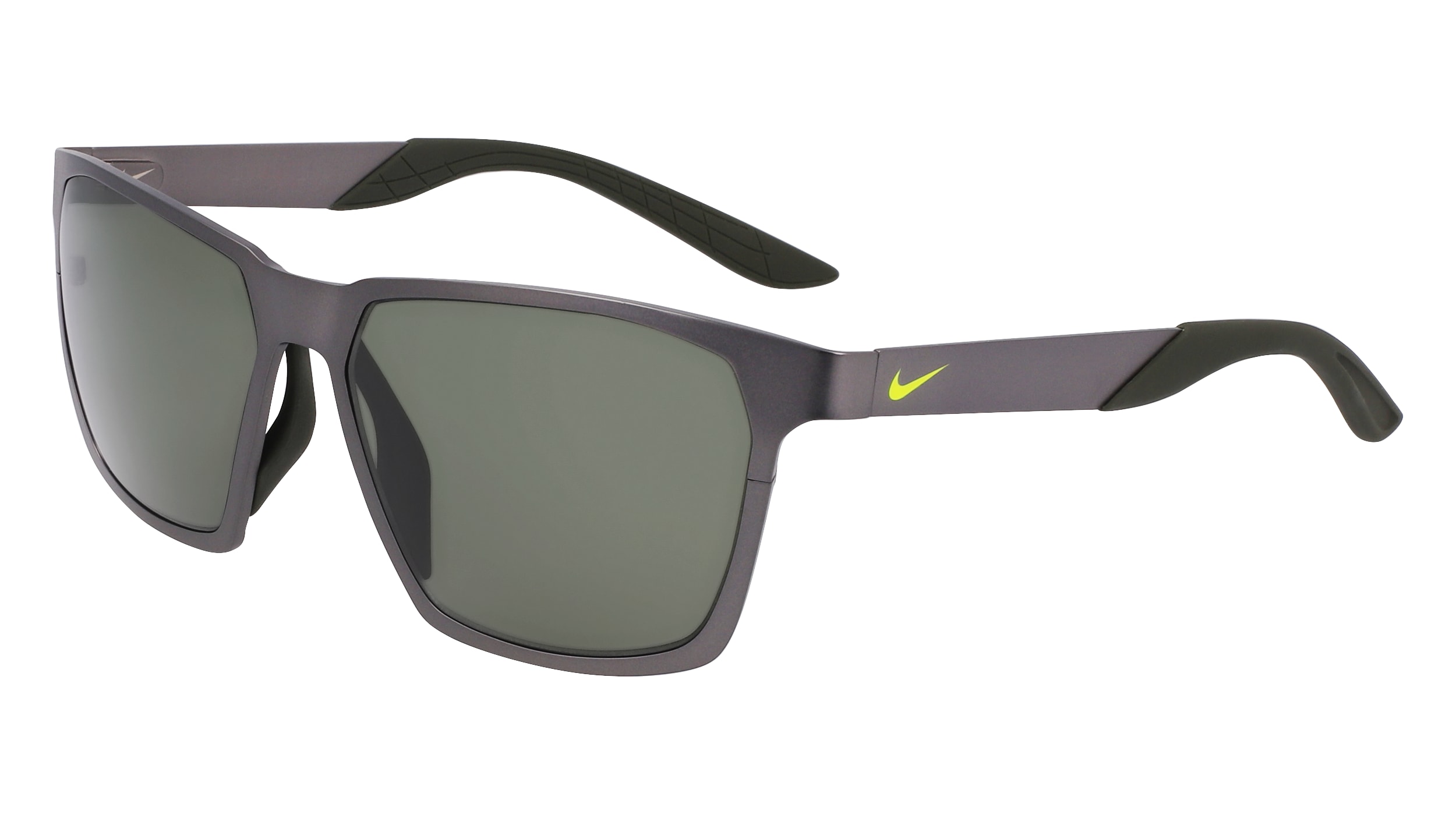 Nike Herren Nike Maverick Valor Pl IF0968X 900 Sonnenbrillen Metall Grigio Verde Quadratisch Normal-image