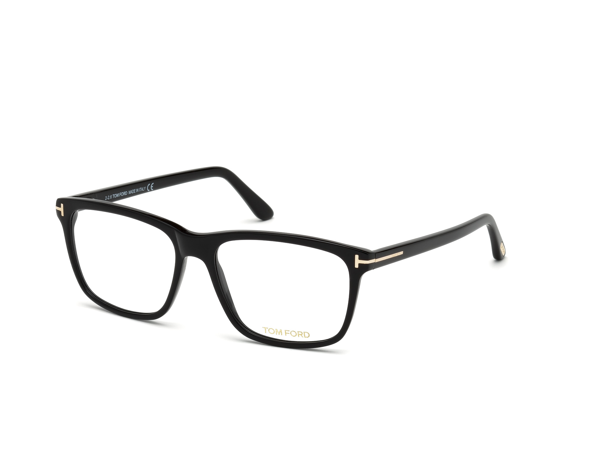 Tom Ford Herren FT5479-B 001 Optische Fassungen Acetat Schwarz Geometrisch Normal-image
