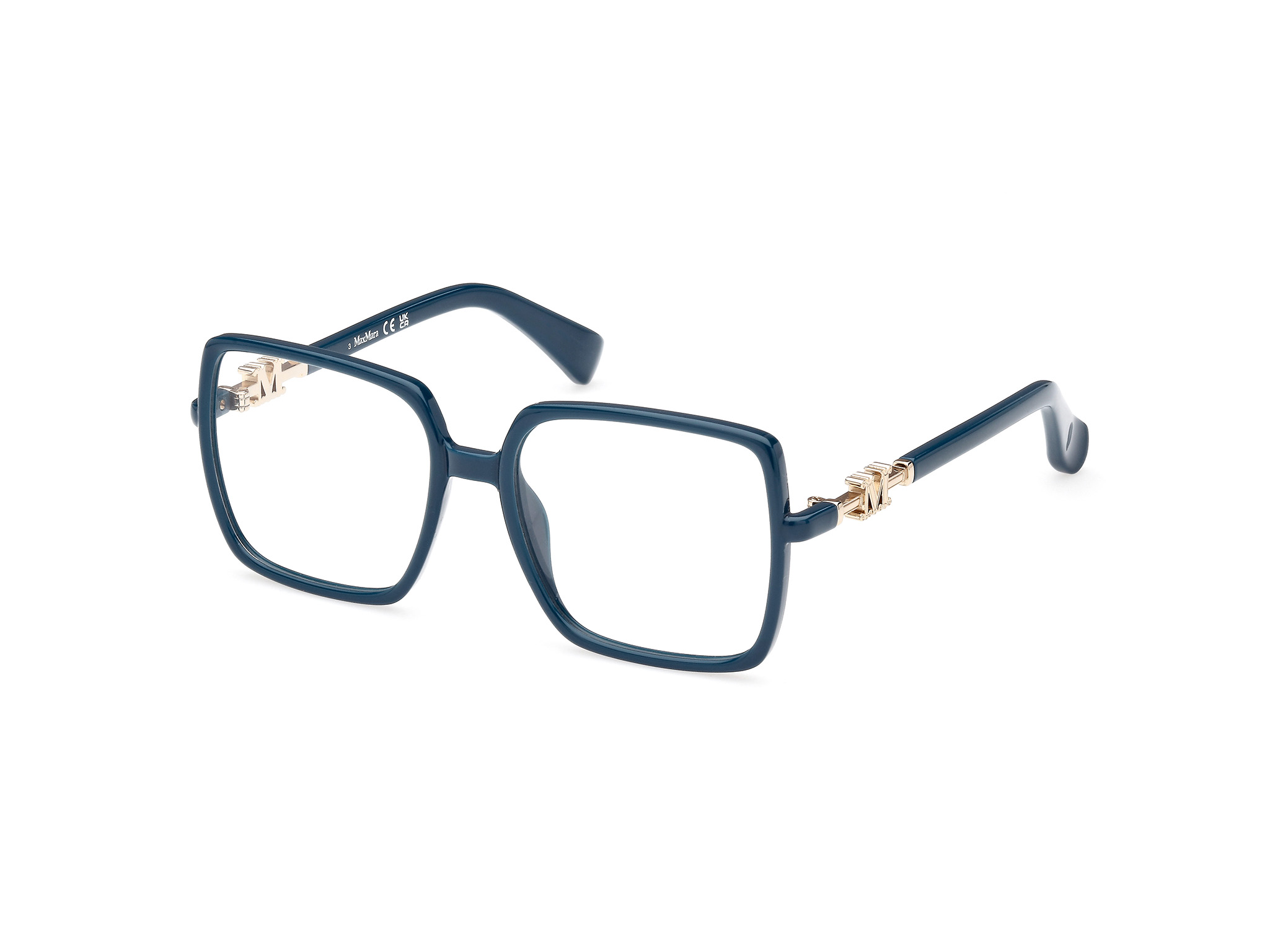 Max Mara Woman MM5108-H 089 Vista frames Injected Turquoise  Squared Normal-image