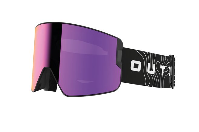 Out Of | Maschera Da Sci Zenith, Cambio Lente Magneto-Meccanico, 212° Di Campo Visivo (Elevation Violet, L)-image