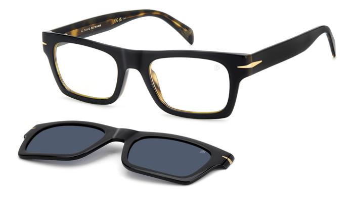 Gafas David Beckham - Modelo: Db 7129/CS_ C: Black Havana/Eye Size: 51 - Bridge Size: 20 Cura Della Persona E Salute-image