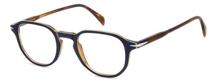 David Beckham Db 1140 S9W/42 Blue Brown Eyewear Man Standard, Standard, 49-image