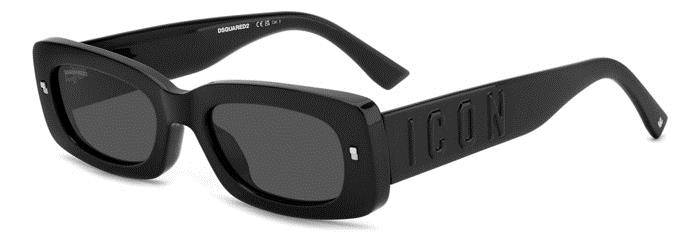 Gafas DSQUARED2 - Modelo: Icon 0020/S_ C: Black/Eye Size: 52 - Bridge Size: 20 Cura Della Persona E Salute-image