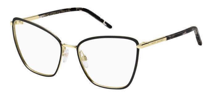 Gafas Marc Jacobs - Modelo: Marc 776_ C: Matte Black Gold/Eye Size: 58 - Bridge Size: 18 Cura Della Persona E Salute-image