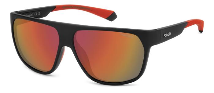 Gafas Polaroid - Modelo: Pld 7053/S_ C: Matte Black Red/Eye Size: 60 - Bridge Size: 12 Cura Della Persona E Salute-image