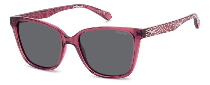 Polaroid Kids Sunglasses Frames Pld 8062/S Cherry 48/15/130 Unisex Bambini, Ciliegia, 48/15/130-image
