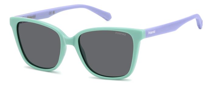Gafas Polaroid Kids - Modelo: Pld 8062/S_ C: Aqua/Eye Size: 48 - Bridge Size: 15 Cura Della Persona E Salute-image