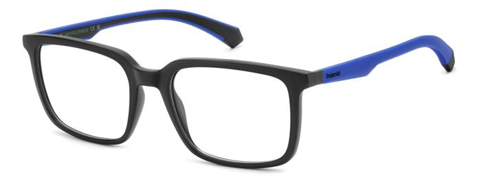 Gafas Polaroid - Modelo: Pld D547_ C: Matte Black Blue/Eye Size: 55 - Bridge Size: 19 Cura Della Persona E Salute-image