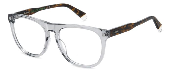 Polaroid Unisex Pld D541 Prescription Eyewear Frames, Grey, 55-image