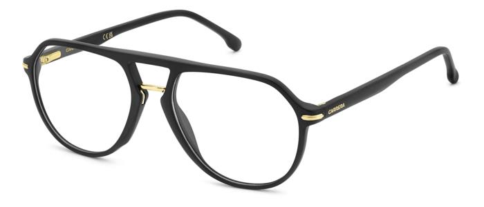 Carrera Montatura 345 I46 Matte Black Gold 55/17/145 Uomo-image