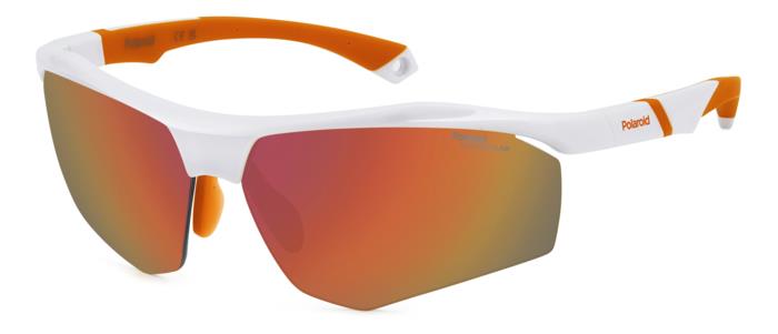 Polaroid Sport Sunglasses Frames Pld 7055/S White 68/10/135 Uomo, Bianco, 68/10/135-image