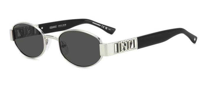 Dsquared2 D2 0155/S 010/IR Palladium Sunglasses Man Standard, Standard, 53-image