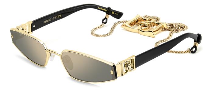 Dsquared2 D2 0168/S/SE 000/JO Rose Gold Sunglasses Woman Standard, Standard, 61-image