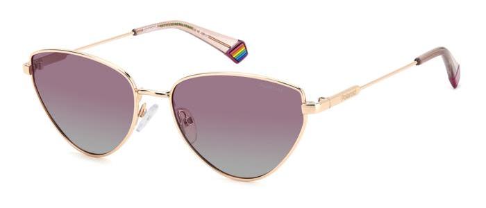 Gafas Polaroid - Modelo: Pld 6234/S/X_ C: Gold Pink/Eye Size: 57 - Bridge Size: 17 Cura Della Persona E Salute-image