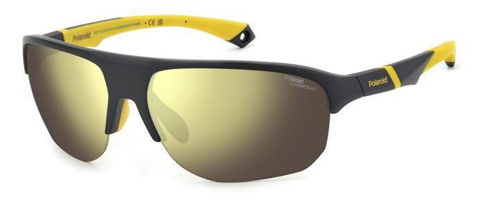 Gafas Polaroid - Modelo: Pld 7059/S_ C: Matte Black Yellow/Eye Size: 70 - Bridge Size: 09 Cura Della Persona E Salute-image