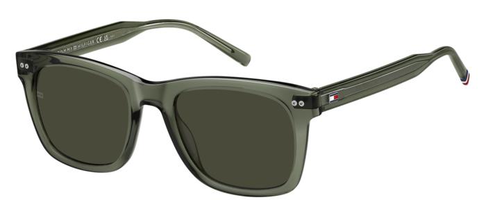 Tommy Hilfiger Occhiali - Modello Th 2184/S, Colore Verde, Lente 52 Mm, Ponte 20 Mm-image
